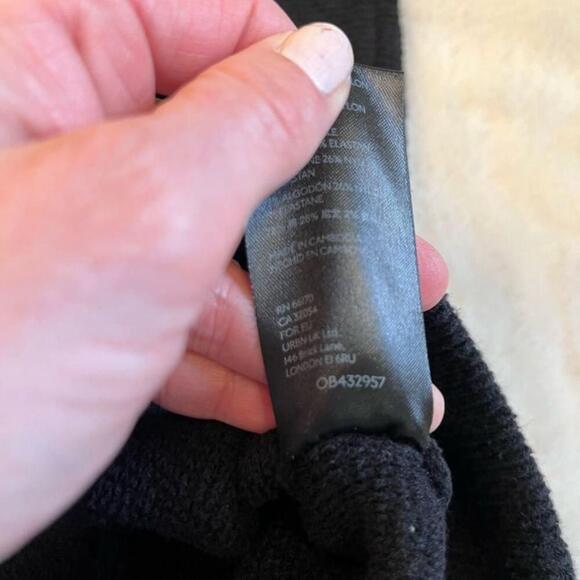 Free People Ottoman Slouchy Tunic Sweater - Black - Picture 7 of 9